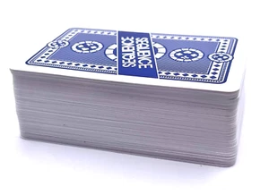 Sequence Cards Blue Black Complete Set of 2 Decks 104 Cards Game Replacement - Picture 1 of 4