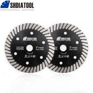 2pcs 3inch Diamond Cutting Disc Wheel Circular Saw Blade Concrete Ceramic Tile - Picture 1 of 9