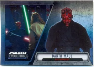 2016 Star Wars Evolution Silver Parallel Card 94 - DARTH MAUL - Picture 1 of 1