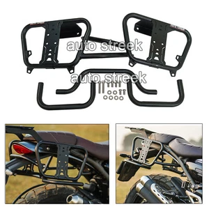 Fit For Triumph Scrambler 400 X "Saddle Stay Pannier Mounting Pair" - Imagen 1 de 9