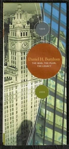 Daniel Burnham Chicago Plan Centennial Map 2009 Stadtplanung - Bild 1 von 4