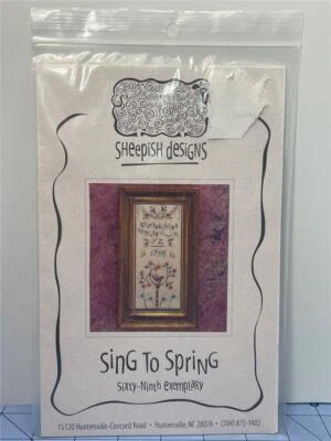 SHEEPISH DESIGNS Counted Cross Stitch Chart - RANDOM THOUGHTS - 22nd Exemplary - Image 1 of 3