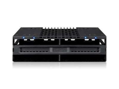 ICY DOCK MB024SP-B | Tray-less 4x 2.5" SAS/SATA SSD/HDD Mobile Rack for 5.25" Ba - Image 1 of 4
