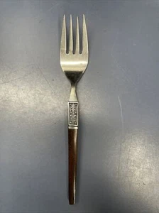 Ekco Eterna LA JOYA Acero Inoxidable Japón MCM Tenedor de Carne Imitación Mango de Madera - Imagen 1 de 8