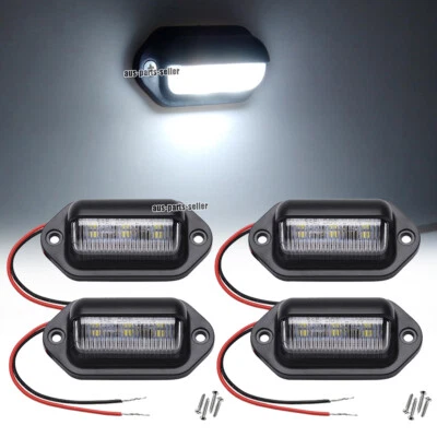 4X Luces LED redondas de popa para barco marino blanco cubierta de cabina luz de cortesía impermeable Foto 1 de 4