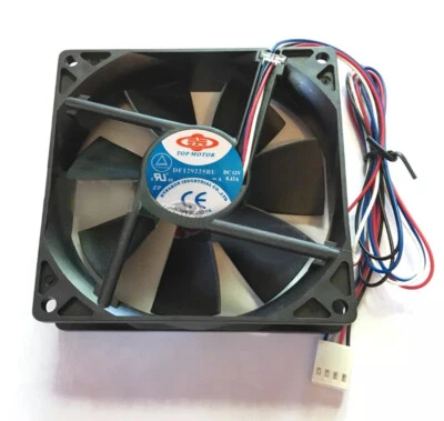 Top Motor DF129925BU-PWM 4 Pin PWM Case Fan/CPU Fan 92mm x 25mm w/ Screws New!   - Image 1 of 3
