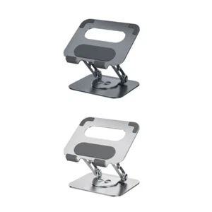 Foldable Laptop Tablet Stand Aluminum Alloy Adjustable Desktop PC Notebook Riser - Afbeelding 1 van 10