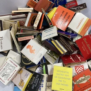 Vintage Hotel Matchbooks New Some Used 100+ - Picture 1 of 6