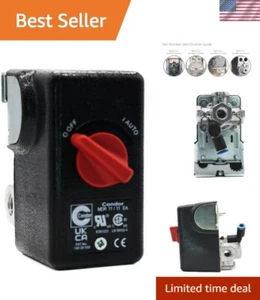 Genuine 125-155 psi Pressure Switch - Efficient Replacement for Air Compressors - Picture 1 of 7