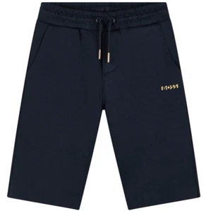 Hugo Boss Kids Bermuda Jogging Shorts Navy Blue [J24745-849] - Picture 1 of 2