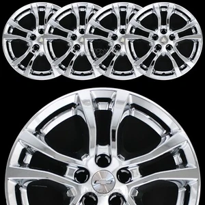 4 fit Chevrolet Camaro LS 2013-2022 Chrome 18" Wheel Skins Hub Caps Rim Covers - Picture 1 of 9