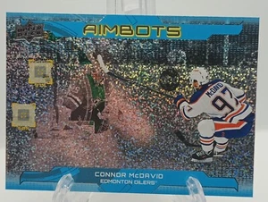 2024-25 UD Series 1 Aimbots Speckled CONNOR McDAVID Edmonton Oilers #AB-7 - Foto 1 di 2