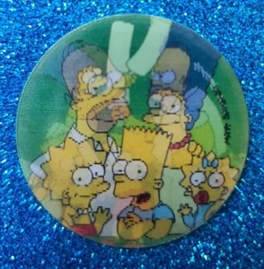The Simpsons 🏆1994 Magic Motion Tazo Pog #155🏆FREE POST - Bild 1 von 2