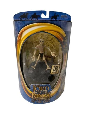 LORD OF THE RINGS THE RETURN OF THE KING 10" GOLLUM W/ ELECTRONIC SOUND BASE MOC Cover