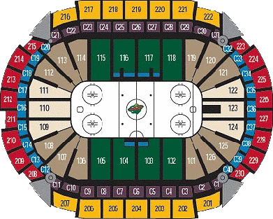 Boston Bruins @ Minnesota Wild 2 AISLE tickets 3-25-2018 NHL - Image 1 of 1