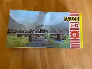 Faller N Gauge 1/160 Steel Arch Bridge Single Track B-83 222583 - Picture 1 of 4