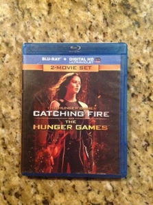 The Hunger Games/ The Hunger Games: Catching Fire (Blu-ray, 2014, 2-Disc Set) - Picture 1 of 5