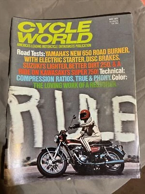 Cycle World - November, 1971 - Image 1 of 2