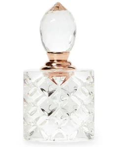 Botella de Perfume de Cristal OLEG CASSINI Rosa # 3 Grabado con Láser Firma NUEVO - Imagen 1 de 2