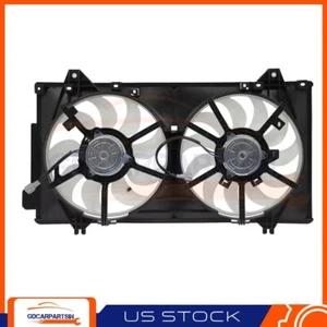 Electric Radiator Condenser Cooling Fan Assembly Fits For 2014-2017 Mazda 6 - Foto 1 di 12