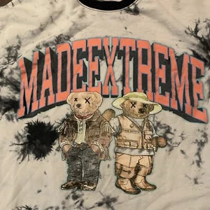 Made Extreme XL LONG SLEEVE T SHIRT TEDDY BEARS Asian ‘70s Vibe - Picture 1 of 9