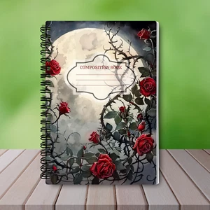 Dream Journal | Magical Moon Notebook | Moon Journal Witch Spiral Notebook - Picture 1 of 6