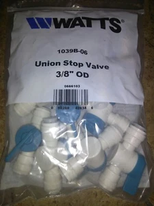 Überwurf Absperrventil 3/8" 0D Watt 1039B-06 Packung (10) - Bild 1 von 3