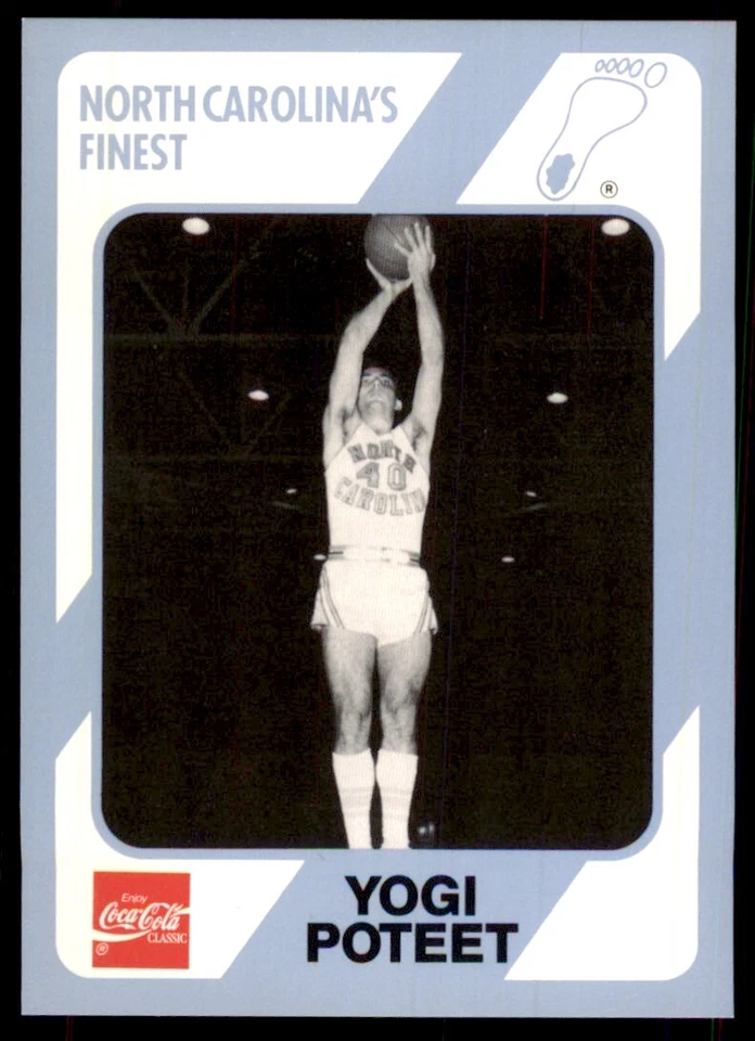 1989-90 Collegiate Collection Yogi Poteet North Carolina Tar Heels #162 - Image 1 of 2