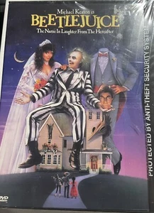 Beetlejuice DVD 1997 Standard & Letterbox Michael Keaton New Sealed - Picture 1 of 1