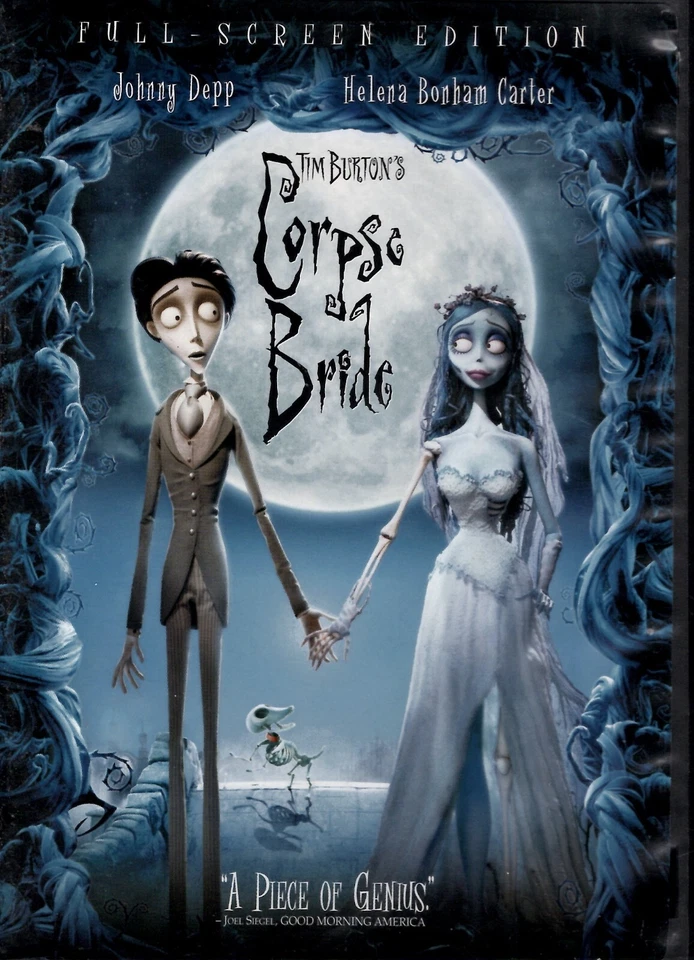 TIM BURTON'S CORPSE BRIDE, HELENA BONHAM CARTER, JOHNNY DEPP, DANNY ELFMAN (dvd) - Image 1 of 1