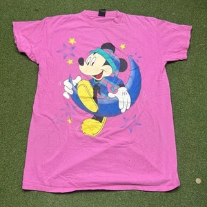 vintage 90s MICKEY MOUSE WALT DISNEY SLEEP NIGHT T-Shirt XL Unlimited - Picture 1 of 12