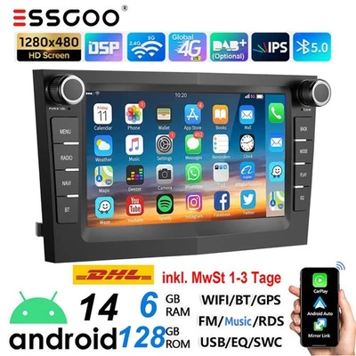 Android14 Autoradio Für Opel Vectra Zafira B Astra H Corsa CarPlay GPS 6+128G BT - Bild 1 von 4