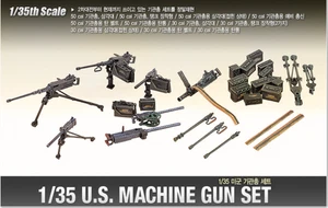 1/35 WW2 US Machine Gun Set Plastik Modellbausatz AA425 Academy - Bild 1 von 2