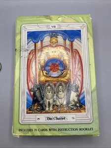 Aleister Crowley Thoth Tarot Deck Ordo Templi Orientis Green Cards Large AC78 - Picture 1 of 10