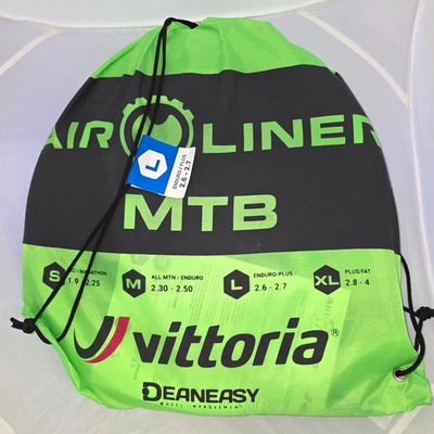 Protección contra pinchazos con inserción de neumático de bicicleta Vittoria AIR LINER MTB: GRANDE 2,6-2,7" Foto 1 de 2