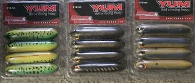3 Packs-YUM MONEY HOUND 3.5" Floating Spook/weedless Topwater Lure-Bass Baits - Image 1 of 4