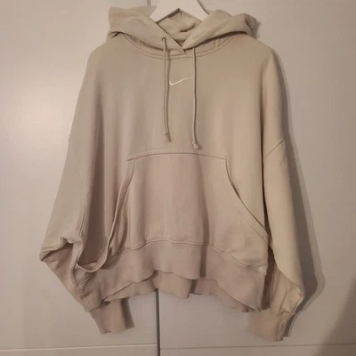 Sweatshirt Nike Jogginganzug Beige M Oversize Kapuzenpulli - Bild 1 von 4