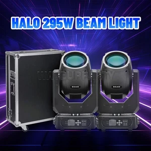 PAIDUN 2Pack Halo Beam 295W 14R 17Gobo Moving Head Stage Light DJ Disco KTV Show - Picture 1 of 12