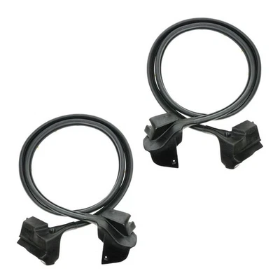 Пара уплотнений для дверной уплотнительной полоски оригинальный стиль для 82-92 Camaro Firebird Trans Am Z28 IROC - Изображение 1 из 2