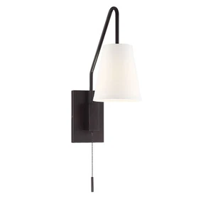Savoy House 9-0900CP-1 Bronze Owen 13"H Wall Sconce - Picture 1 of 12