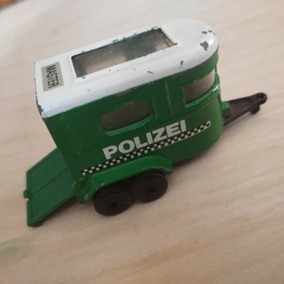 matchbox - Superfast - serie - pony- trailer -Anhänger für Pferde -polizei - Bild 1 von 4
