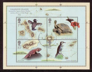 GREAT BRITAIN 2009 DARWIN MINIATURE SHEET FINE USED - Picture 1 of 1