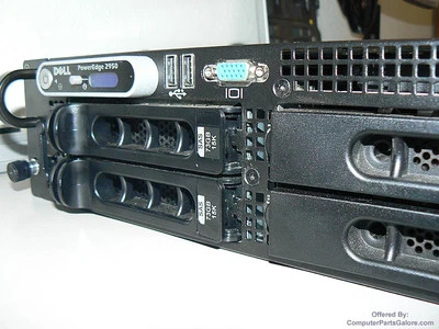 Dell Poweredge 2950 2 X Dual Core 2.0GHZ 8GB 2 X 72GB SAS 15K SERVER - Image 1 of 4