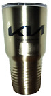 « Kia », gobelet universitaire noir en acier inoxydable dans son emballage d'origine