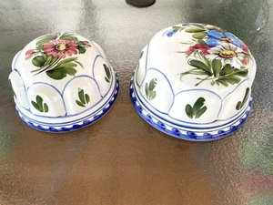 Bassano Ceramiche ABC Keramikformen, florales Design, Made in Italy, Vintage ~ INV#1894 - Bild 1 von 11