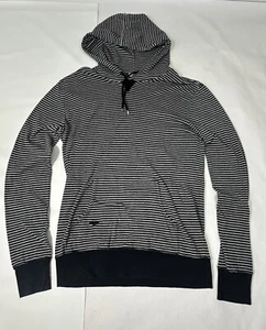 Dior Homme Hedi Slimane 2007 Vintage Striped Hoodie Size S WITH ORIGINAL TAGS - Picture 1 of 24