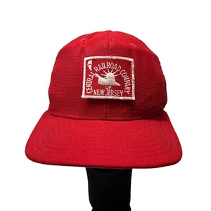 Central Railroad Company of New Jersey Vintage Trucker Snapback Hat Cap New Era - Picture 1 of 10