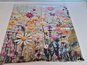 Set of 2 Floral Print Design Cushion Covers, 45x45cm, - Picture 1 of 3