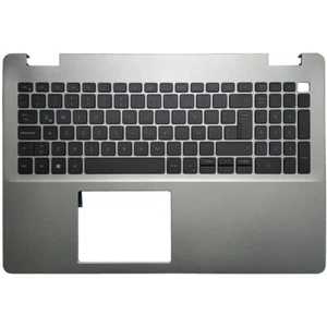 NEW FOR DELL Inspiron 15 5000 5593 Spanish/Latin Keyboard Upper Palmrest Cover - Afbeelding 1 van 11