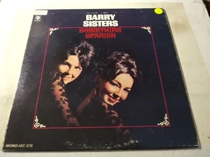 The Barry Sisters – Something Spanish VG Original Promo Mono ABC LP Record 1966 - Picture 1 of 5